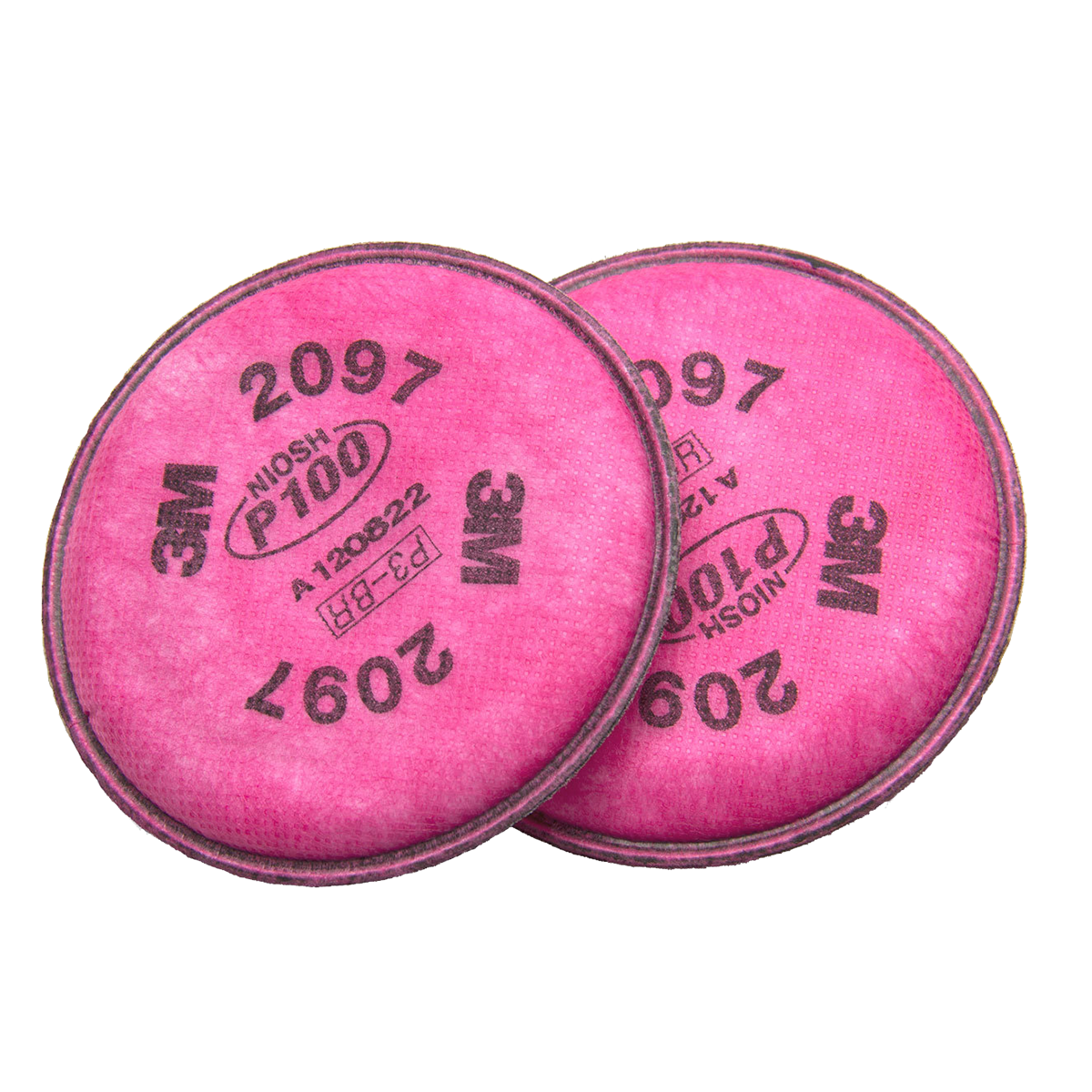 2097 P100 แผ่นกรองไอระเหย